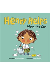Henry Helps Wash the Car