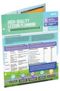 High-Quality Lesson Planning (Quick Reference Guide 25-Pack)