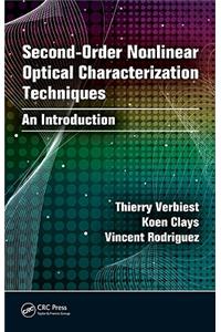 Second-Order Nonlinear Optical Characterization Techniques