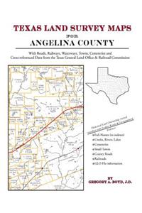 Texas Land Survey Maps for Angelina County