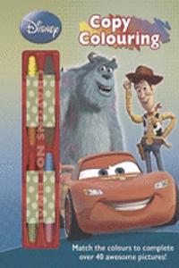Disney Pixar Copy Colouring