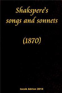 Shakspere's songs and sonnets (1870)