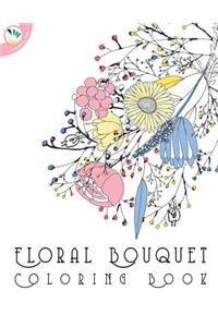 Floral Bouquet Coloring Book
