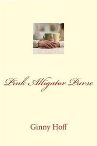 Pink Alligator Purse