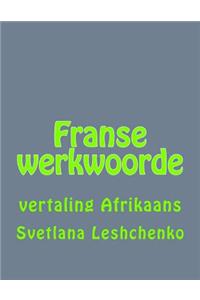 Franse werkwoorde