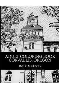 Adult Coloring Book: Corvallis, Oregon