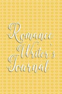 Writer's Notebook - Romance Writer's Journal (Yellow)