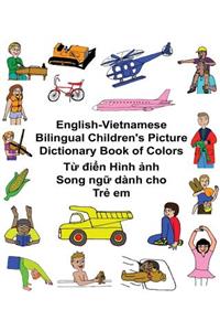 English-Vietnamese Bilingual Children's Picture Dictionary Book of Colors