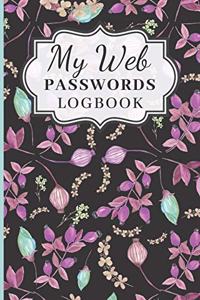 My Web Passwords Logbook