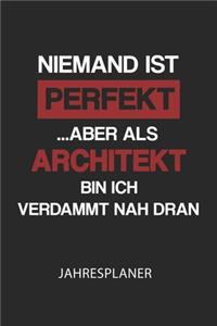 Architekt Jahresplaner