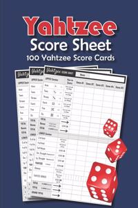 Yahtzee Score Sheets