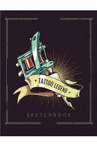 Tattoo legend sketchbook