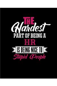 The Hardest Part of Being a HR Is Being Nice to Stupid People