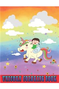Unicorn coloring book