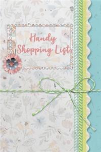 Handy Shopping List