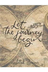Undated Planner