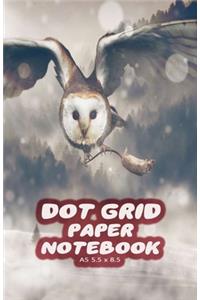 Dot Grid Paper Notebook A5 5.5x8.5