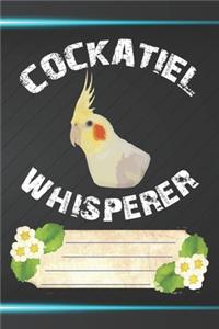 Cockatiel Whisperer Notebook Journal
