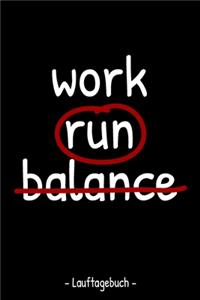 work run balance - Lauftagebuch -
