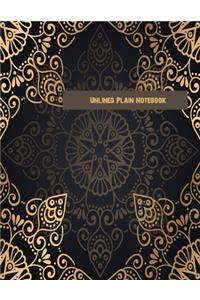 Unlined Plain Notebook