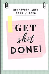 Semester Planer 2019 / 2020
