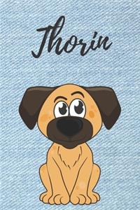 Thorin Hund-Malbuch / Notizbuch Tagebuch