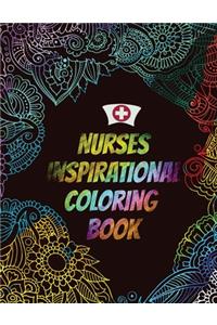 Nurses Inspirational Coloring Book