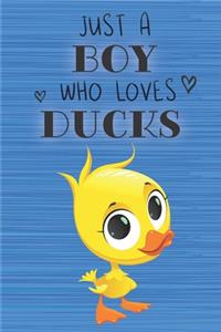 Just a Boy Who Loves Ducks
