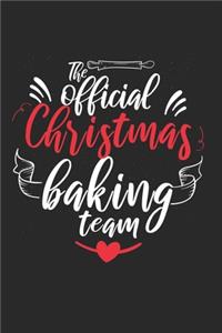 Official Christmas baking team baking Christmas