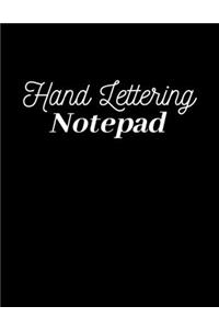 Hand Lettering Notepad
