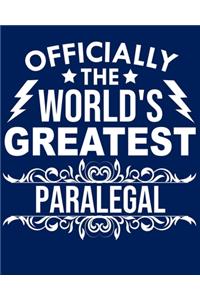 Officially the world's greatest Paralegal