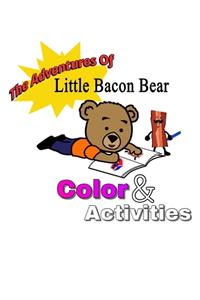 adventures of little bacon bear color & activities