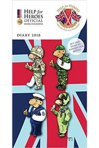 Help for Heroes 2018 Slim D (Diary Slim)
