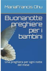 Buonanotte preghiere per i bambini