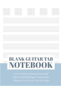 Blank Guitar Tab Notebook