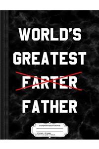 Mens Funny Father's Day Composition Notebook