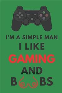 I'm a Simple Man I Like Gaming and Boobs