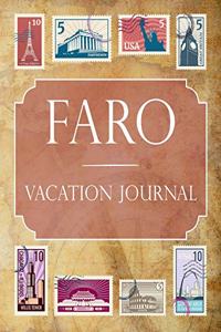 Faro Vacation Journal