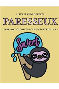 Livres de coloriage pour enfants de 2 ans (Paresseux )