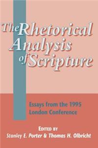 Rhetorical Analysis of Scripture