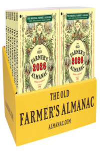 The 2026 Old Farmer's Almanac 24-Copy Counter Display