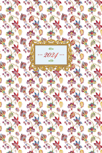 Tuscan Delight 2024 Desk Planner Foil