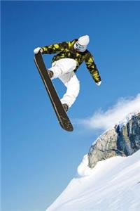 Snowboarding Any Day Planner Notebook