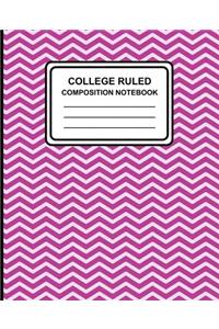 College Ruled Composition Notebook