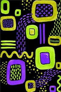 Bullet Journal Notebook Colorful Abstract Pattern 5
