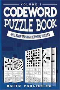 Codeword Puzzle Book: 400 Brain Teasing Codeword Puzzles Volume 1