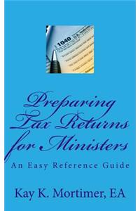 Preparing Tax Returns for Ministers