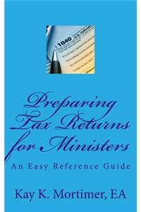 Preparing Tax Returns for Ministers