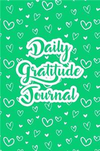 Gratitude Journal Scribbly Hearts Pattern 11