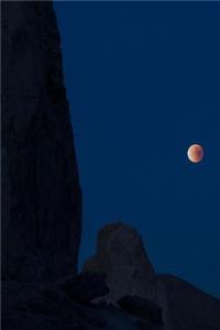 Desert Moon Background Science Journal